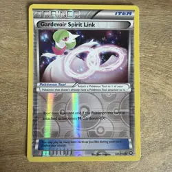 Gardevoir Spirit Link 130/160 NM Reverse Holo Primal Clash Pokemon TCG - Image 1