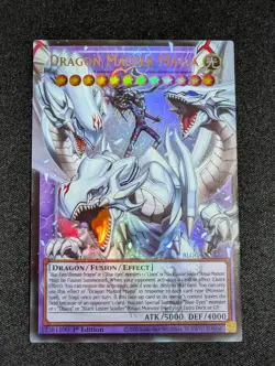 Yugioh - Dragon Master Magia BLGG-EN137 1st Edition Extended Art NM - Image 1