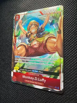 Monkey D. Luffy OP06-013 Alt Art - Wings of the Captain - One Piece English NM - Image 4