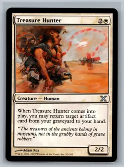 Magic The Gathering 10th Edition Treasure Hunter #52/383 MTG TCG CCG Tenth - Image 1