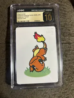 CGC Pristine 10 2025 Pokemon TCG Taruka Charmander Picture Card JP 6119565072 - Image 1