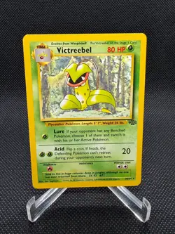 Pokemon Victreebel 30/64 Jungle Rare Non-Holo 1999 WOTC Vintage NM Card - Image 1