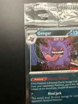 Pokemon Gengar GameStop Promo Holo Card 050/088 - Image 3