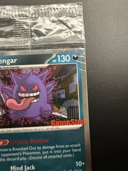 Pokemon Gengar GameStop Promo Holo Card 050/088 - Image 4