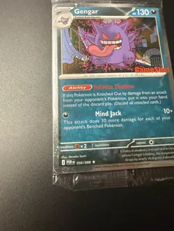 Pokemon Gengar GameStop Promo Holo Card 050/088 - Image 5