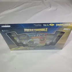 Presstine Pokemon Card Bundle 5 Packs 50+ Cards 5+ Holo or Rare Sealed Box - Image 3