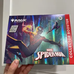 NEW💥Magic The Gathering: MTG Marvel Spiderman Collector Booster Pack IN HAND - Image 1