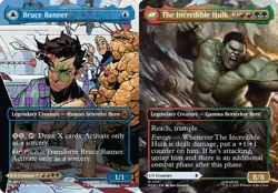 Bruce Banner // The Incredible Hulk (0331) - Borderless Light Play, English Magi - Image 1