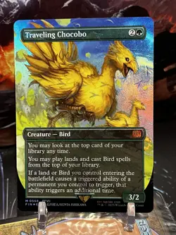 MTG | Traveling Chocobo (✨Chocobo Track Foil✨) [FINAL FANTASY] - Image 1