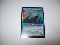 WOTC MtG Prerelease Promos Nezahal, Primal Tide Foil MP Free Shipping - Image 1
