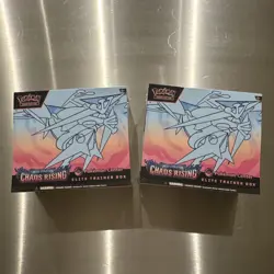 2x Pokemon Chaos Rising Pokemon Center Elite Trainer Box - Factory Sealed PC ETB - Image 1