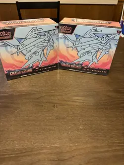 2x Chaos Rising Pokemon Center PC Elite Trainer Box ETB | Factory Sealed - Image 1