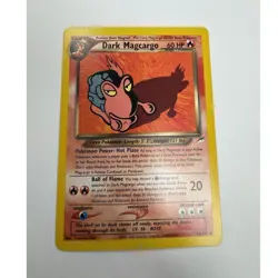 Pokemon Dark Magcargo 18/105 Neo Destiny Rare Unlimited Stage 1 60 HP English - Image 1