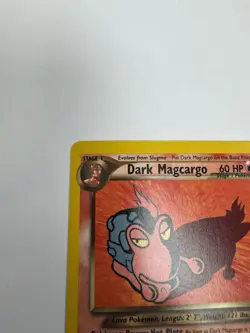 Pokemon Dark Magcargo 18/105 Neo Destiny Rare Unlimited Stage 1 60 HP English - Image 2