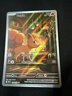 Vulpix 138/132 MEG Mega Evolution Illustration Rare Pokemon TCG NM - Image 1