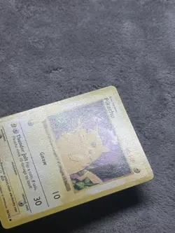 LP Shadowless Red Cheeks Pikachu 058/102 Pokemon Base Set - Image 3