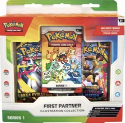 Pokemon First Partner Illustration Collection - Series 1 - Sealed And In Hand - Image 1