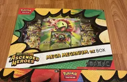 3 Pokemon TCG Ascended Heroes Mega ex Box Bundle Feraligatr Emboar Meganium New - Image 4