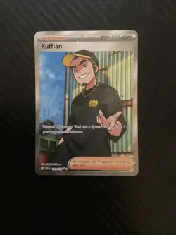 Ruffian 181/159 - Full Art Ultra Rare Trainer - Pokemon TCG: Journey Together NM - Image 1