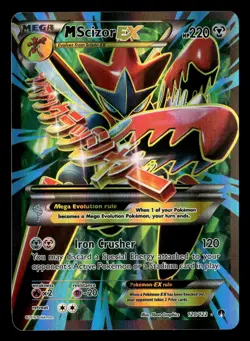 M Scizor EX 120/122 Ultra Rare BREAKpoint Pokemon Card - Image 2