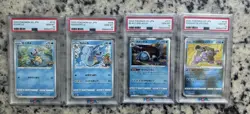 Squirtle, Wartortle, Blastoise, Radiant Blastoise - Pokemon Go (JP) Seq. 10s - Image 1