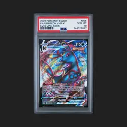 2021 POKEMON SWORD & SHIELD EVOLVING SKIES #095 FULL ART/UMBREON VMAX PSA 10 - Image 1