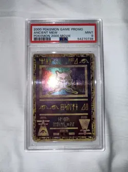 Nintendo Pokemon TCG Ancient Mew 2000 Movie Promo Holo PSA 9 English - Image 1
