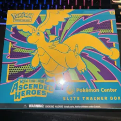 Pokemon TCG Ascended Heroes Pokemon Center Sealed ETB Elite Trainer Box *2 - Image 1