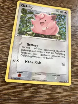 Pokemon Card Clefairy EX FireRed LeafGreen Reverse Holo 59/112 VLP - Image 2