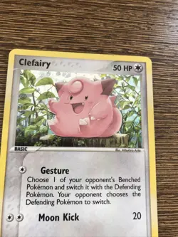 Pokemon Card Clefairy EX FireRed LeafGreen Reverse Holo 59/112 VLP - Image 3
