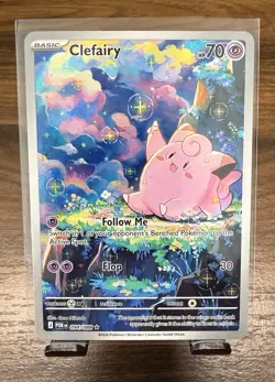 Clefairy 094/088 (IR) Pokemon Perfect Order Full Art Illustration Rare Pokemon - Image 1