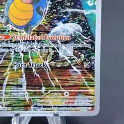 Pokemon TCG Karrablast 094/086 IR Black Bolt Near Mint Holo - Image 5