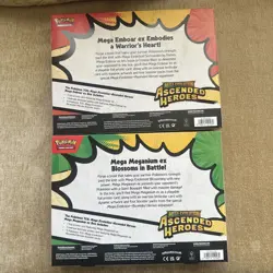 Pokemon Ascended Heroes Mega Emboar ex & Mega Meganium ex Box - Image 2