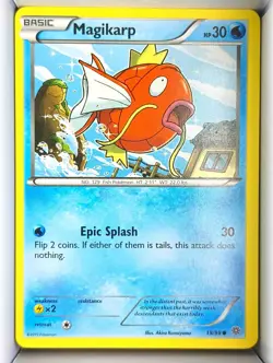 Magikarp 19/98 Common Ancient Origins Pokemon Near Mint - Image 1