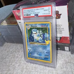 Pokemon Blastoise 2/102 Celebrations Classic Collection Holo PSA 10 Gem Mint💎 - Image 2