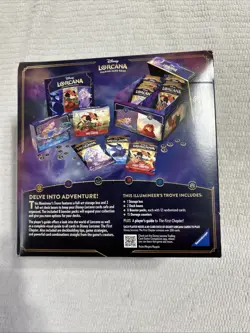 Disney Lorcana | The First Chapter Illumineer's Trove | 1st Print! CMX1 + Deck - Image 3