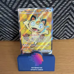 Pokemon TCG Meowth ex #107/88 Ultra Rare Full Art Holo 2026 Perfect Order NM - Image 1