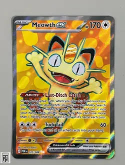 Meowth ex 107/88 Ultra Rare - NM/M - Pokemon TCG Perfect Order - Image 1