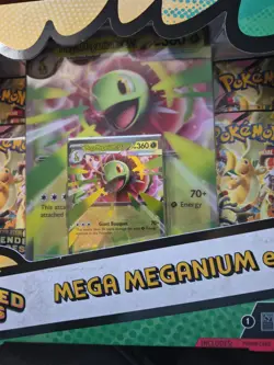 Pokemon TCG: Mega Evolution—Ascended Heroes Mega Meganium EX Box Sealed - Image 2
