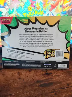 Pokemon TCG Mega Evolution - Ascended Heroes - Mega Meganium Ex Box Sealed - Image 3