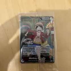 Monkey.D.Luffy Grevin - One Piece TCG - French Promo Card - Grevin Museum 2026 - Image 1