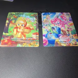 KAYOU MLP , Holo Full Art 2-Card Lot BP01-CR09/CR10 pinkie pie, apple jack - Image 2