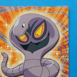 TV Animation 24 Arbok, Non-Holo, Blue Logo, Pokemon Karte Topps Series 1, 1999 - Image 3