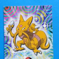 TV Animation 64 Kadabra, Non-Holo, Blue Logo Pokemon Karte Topps Series 1, 1999 - Image 3