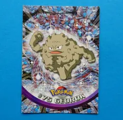 TV Animation 75 Georok, Non-Holo, Blue Logo Pokemon Karte Topps Series 1, 1999 - Image 1
