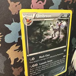 Umbreon XY96 XY Black Star Promo Ultra Rare Holo Pokemon Card! - Image 4