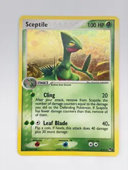 Sceptile Near Mint 4/17 Rare POP Series 1 Pokemon Holo - Image 1