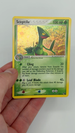 Sceptile Near Mint 4/17 Rare POP Series 1 Pokemon Holo - Image 2