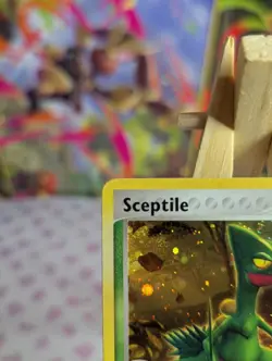 Pokemon TCG - Sceptile 4/17 Rare Holo - POP Series Promos 1 - LP/MP - Image 2