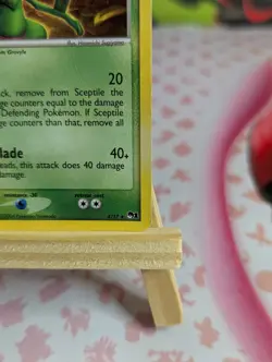 Pokemon TCG - Sceptile 4/17 Rare Holo - POP Series Promos 1 - LP/MP - Image 4
